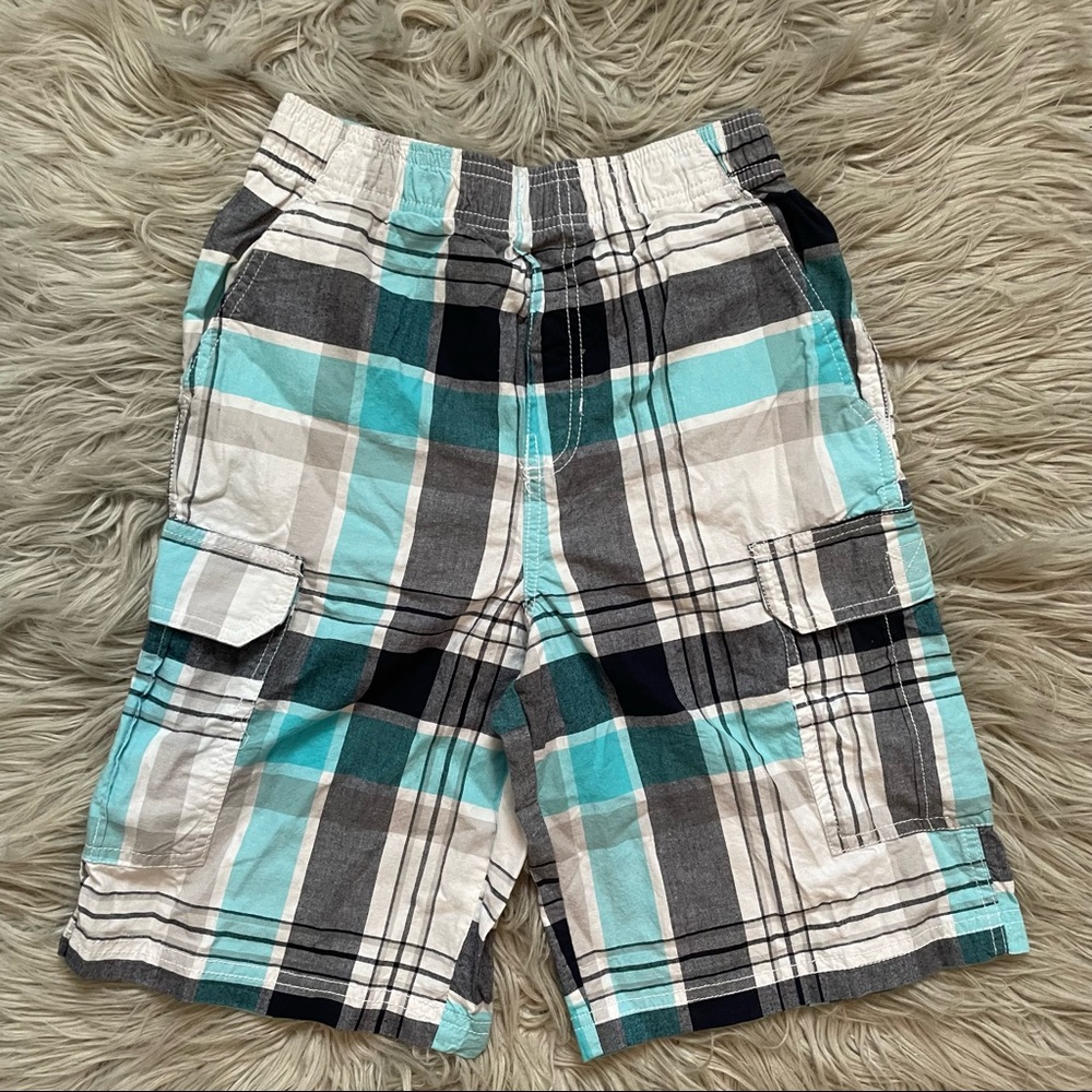 Boys Plaid Shorts
